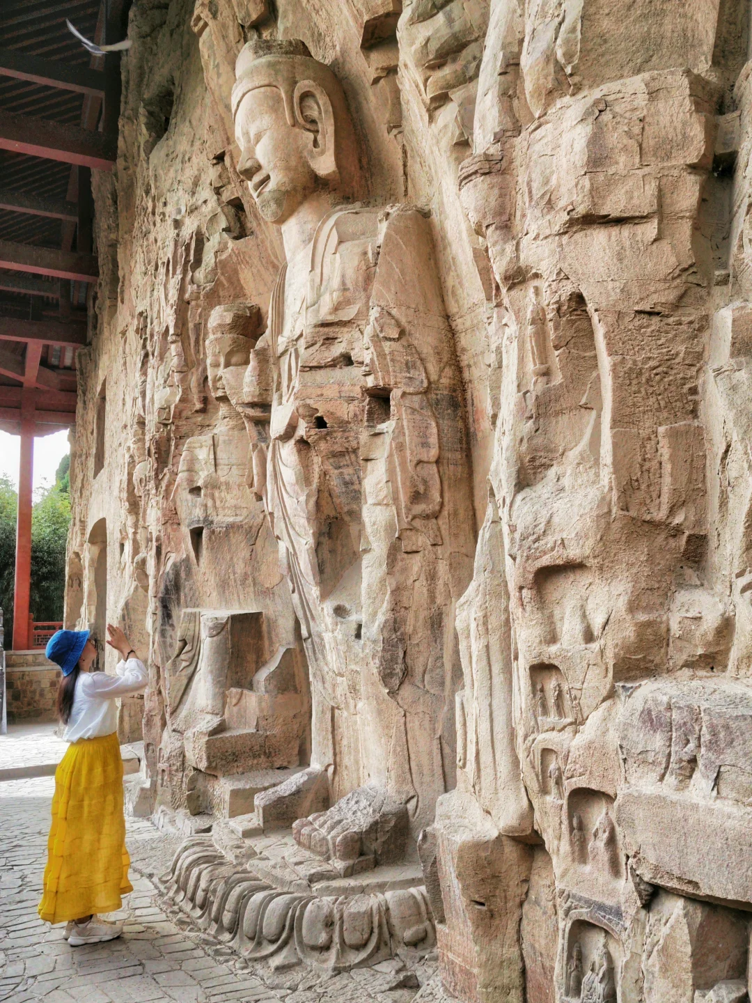 看龙门石窟的遗憾,在巩义石窟全补上了