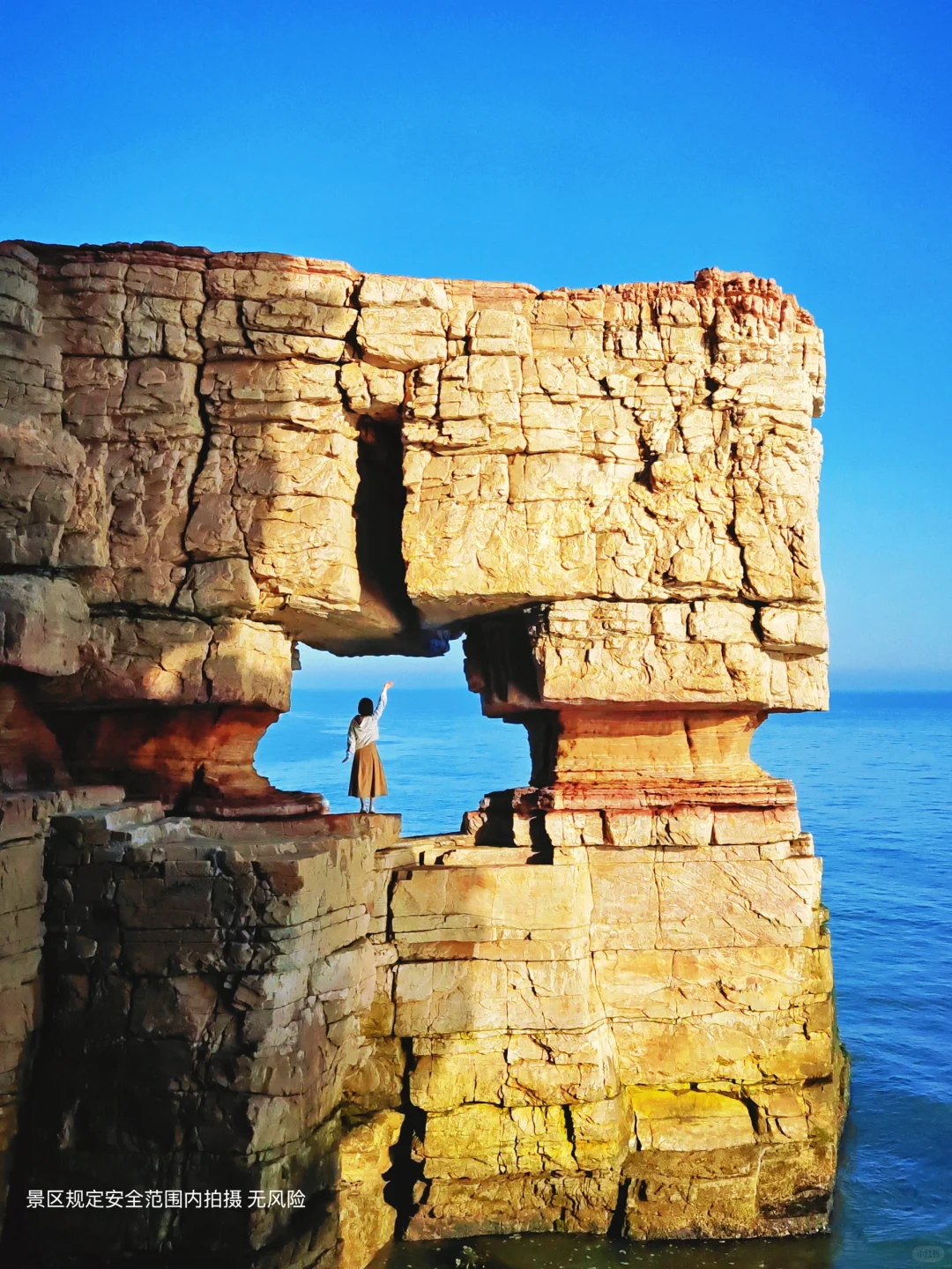 悬崖果冻海💚原来山东真的有个“马尔代夫”‼️