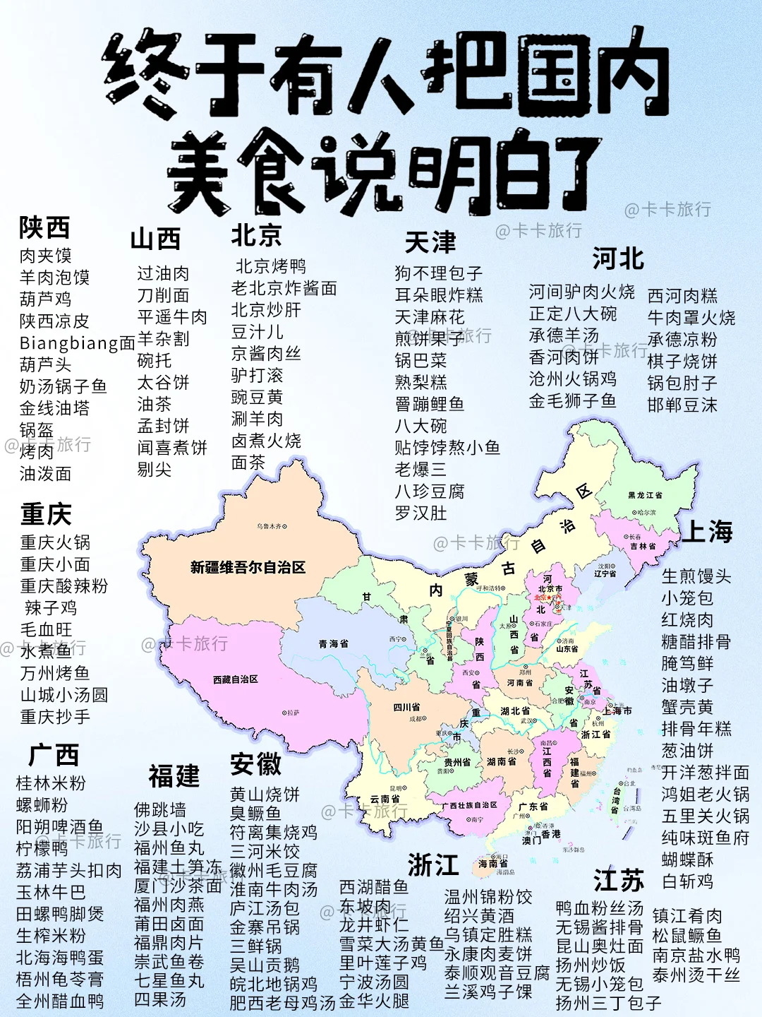 国内最最全美景美食集合🥰