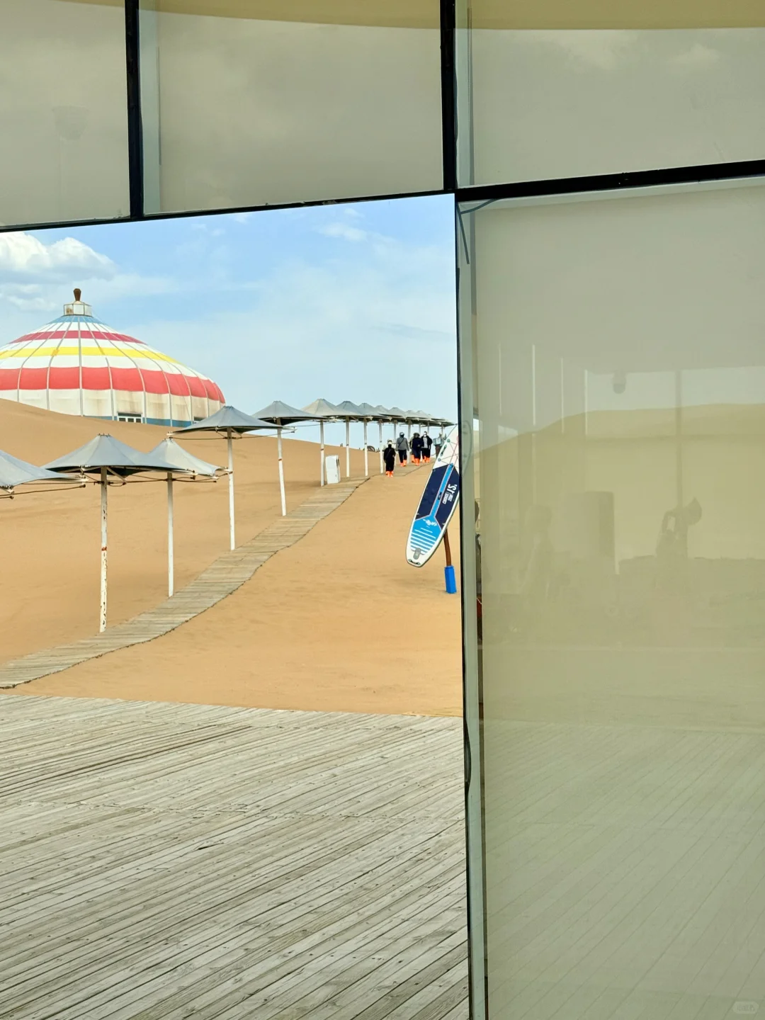 🌵带女儿去沙漠了