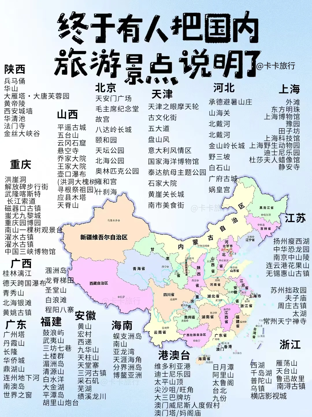 国内最最全美景美食集合🥰