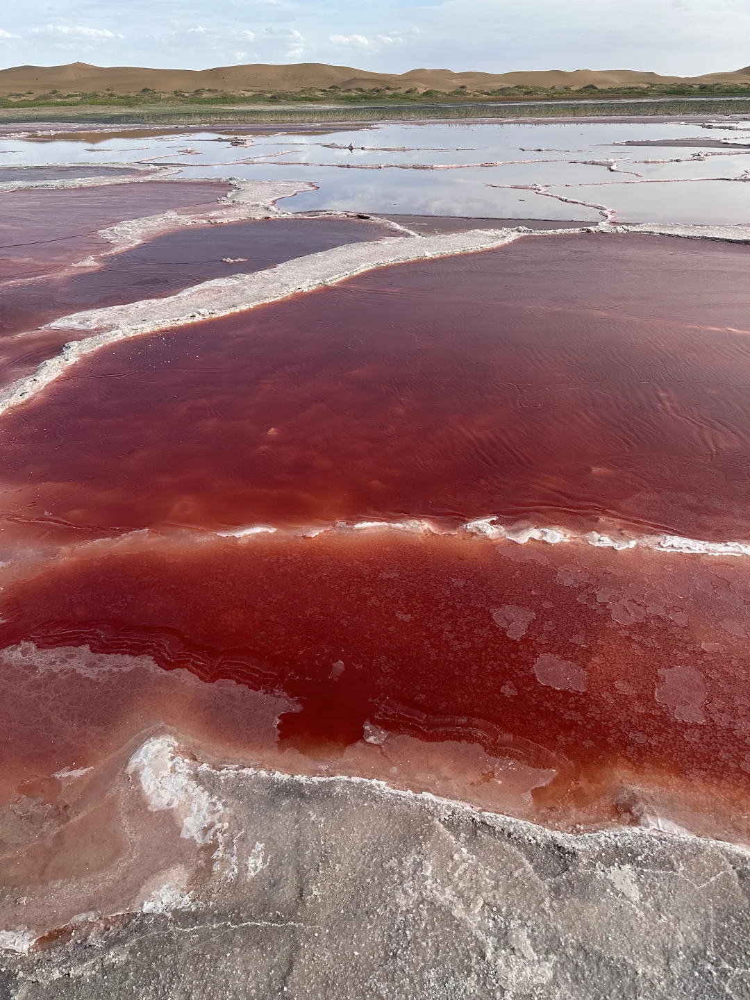 👽旅行日记【那天我第一次见到红色的湖】