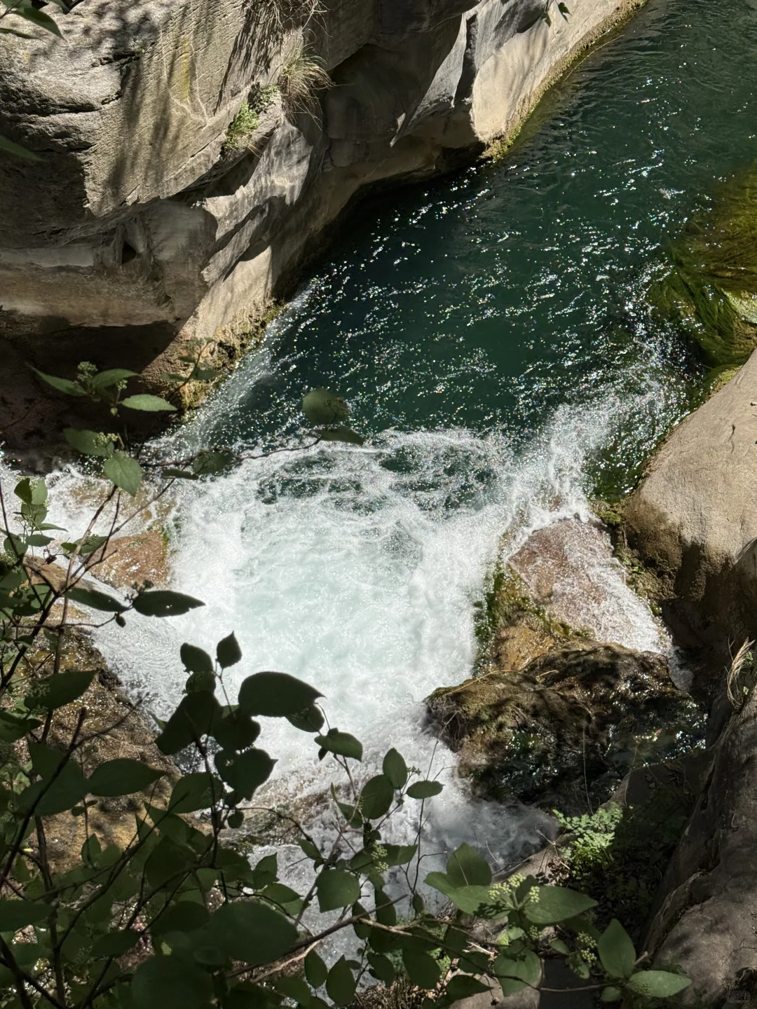 八泉峡！无滤镜实拍⛰️太美了！