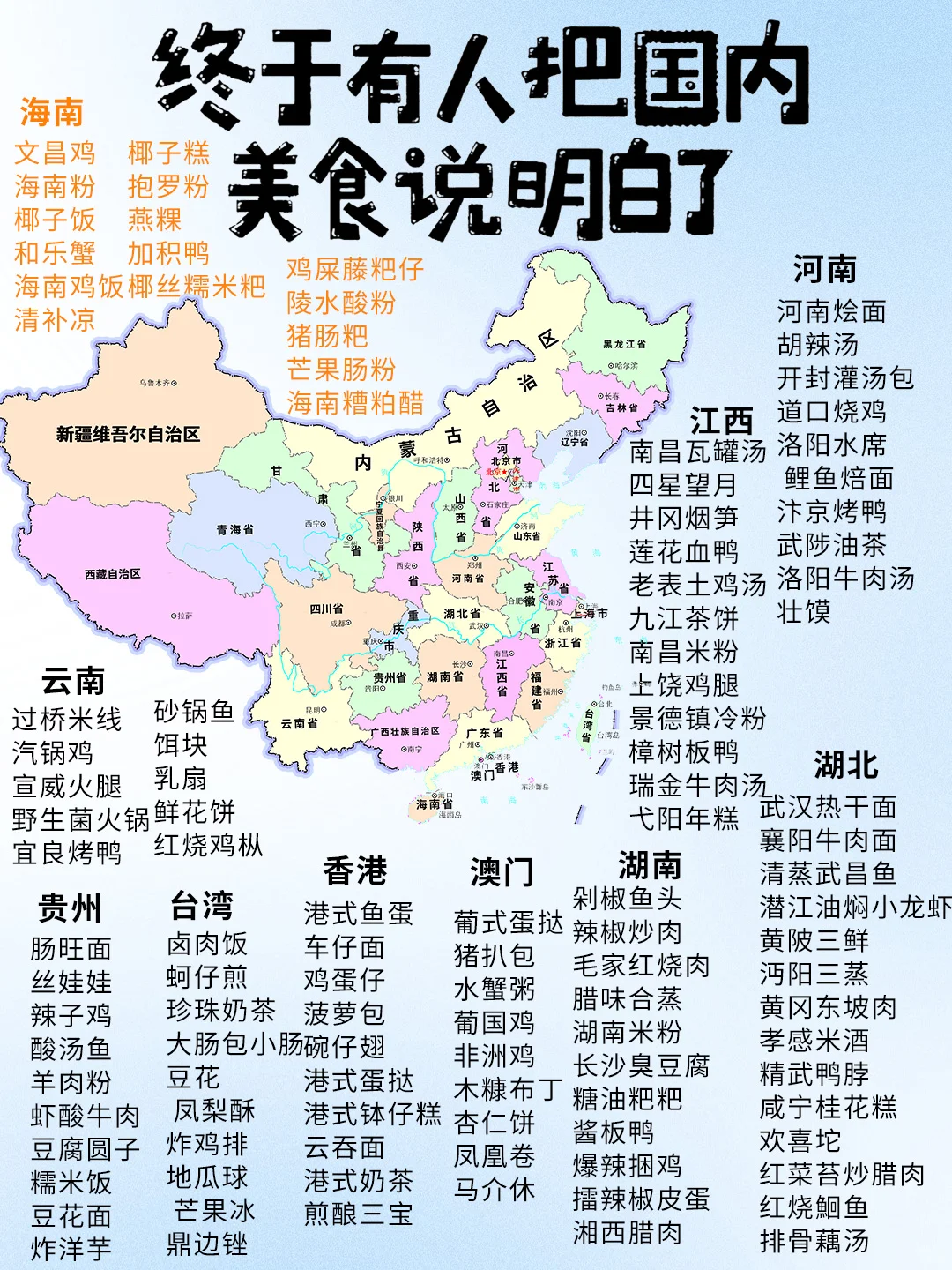 国内最最全美景美食集合🥰