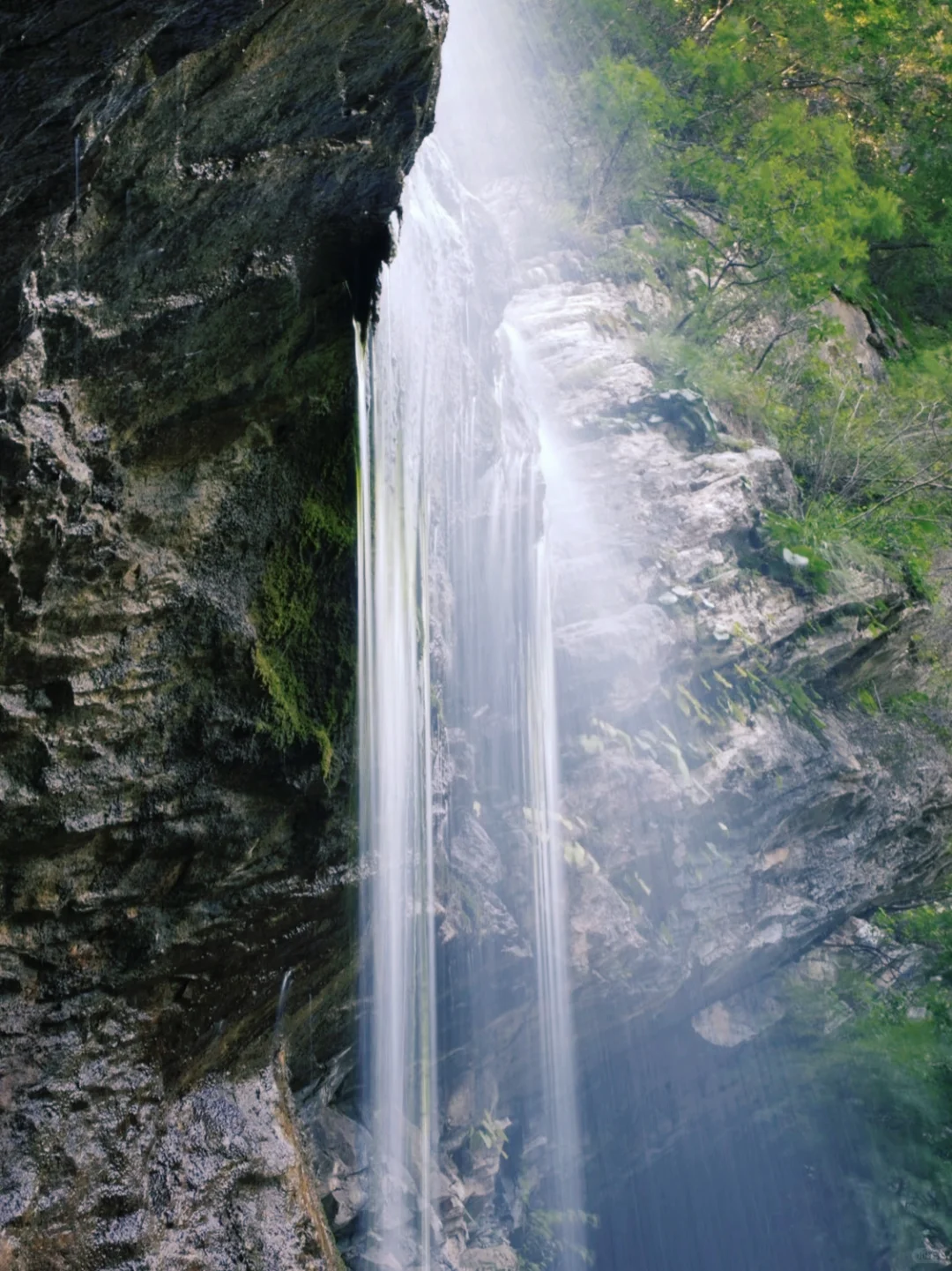 北京怀柔｜打卡秘境悬崖与高山飞瀑⛰️