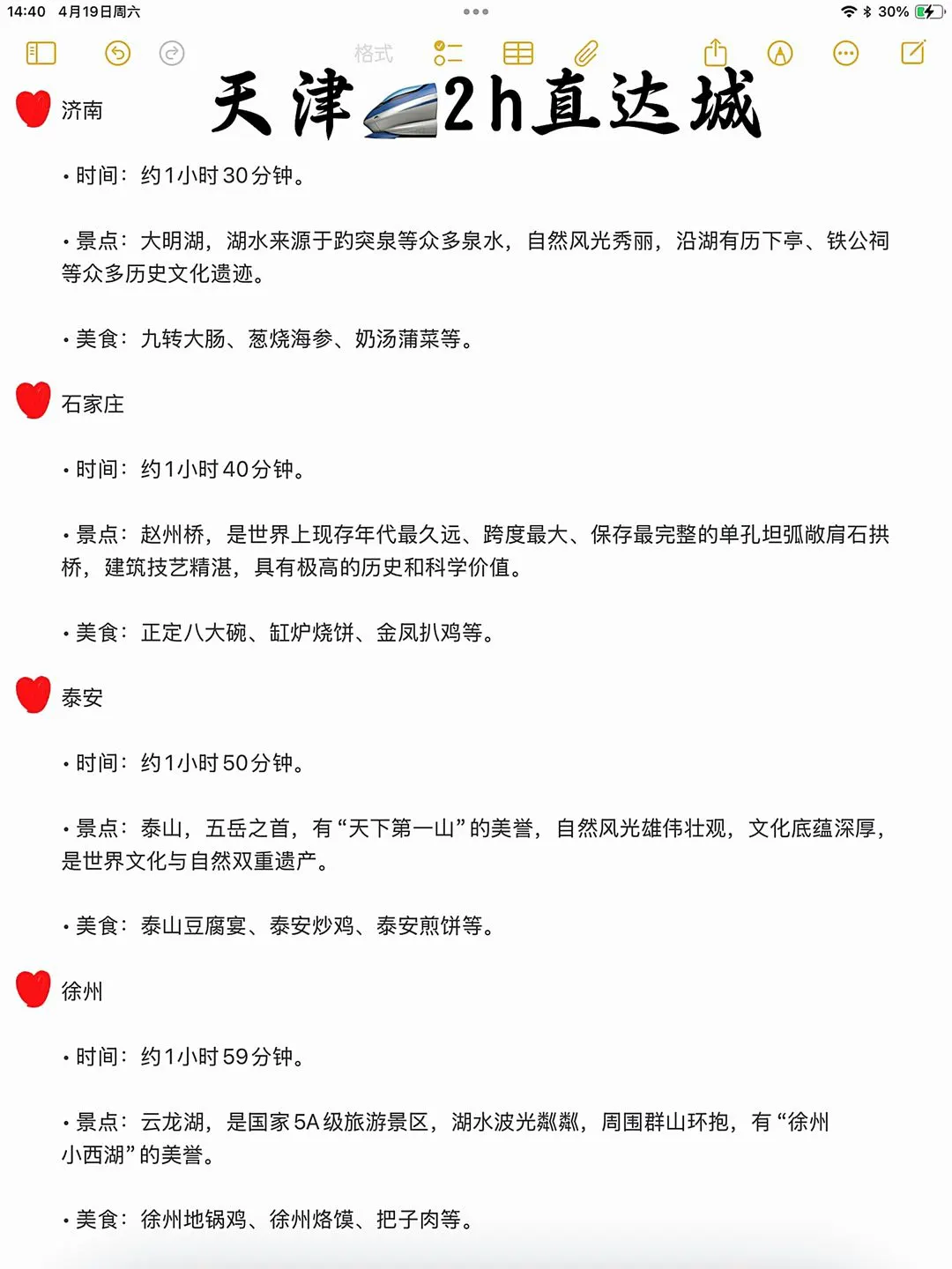 高铁出游 | 天津出发直奔邯郸