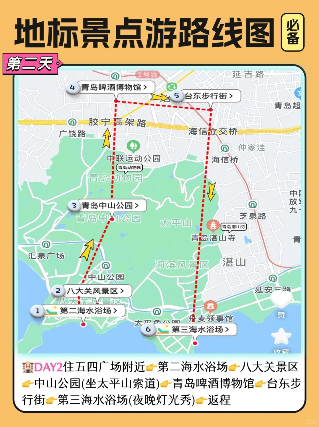 青岛3日游攻略｜干货满满‼️自用攻略‼️
