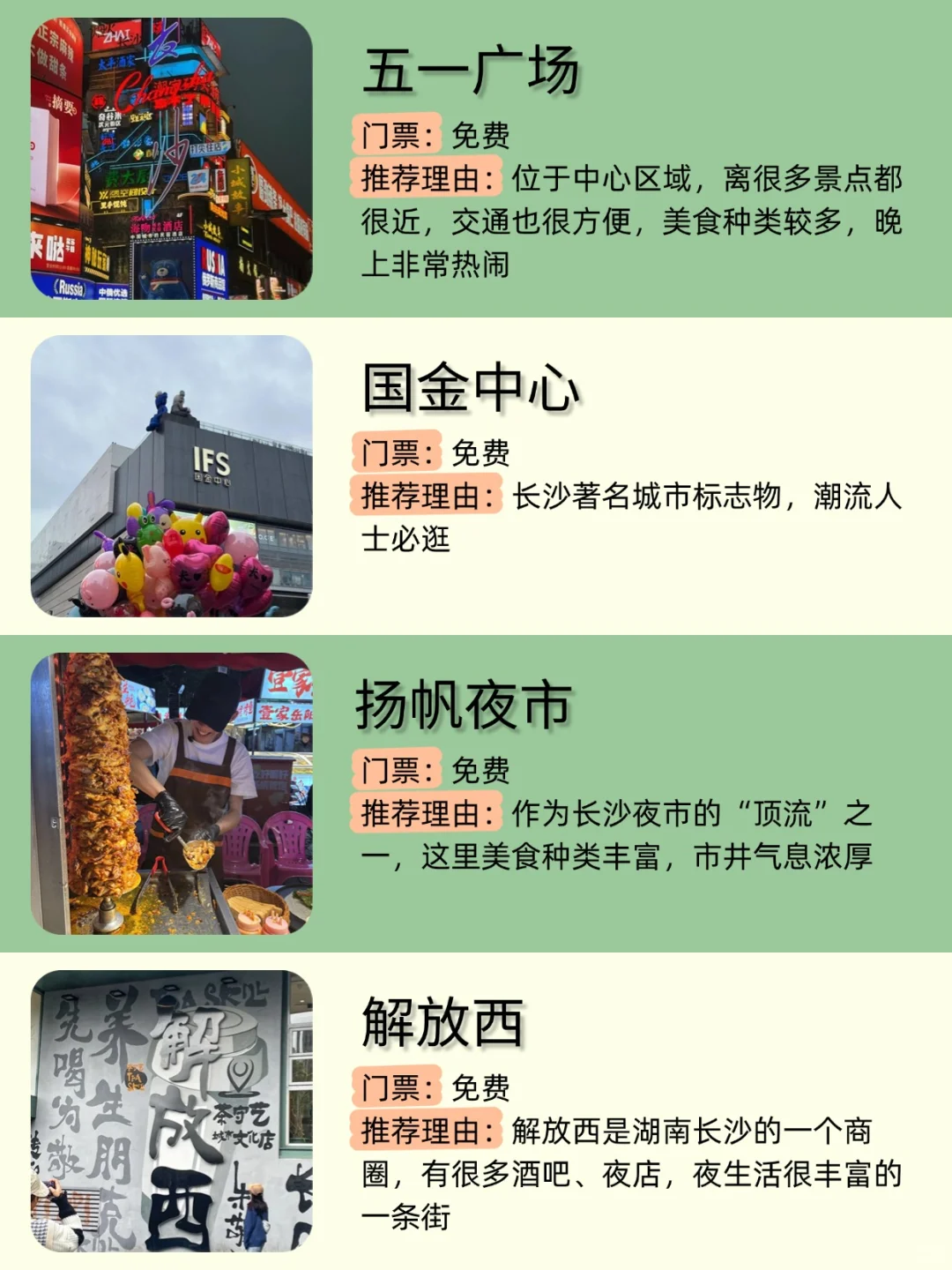 长沙景点区域分布❗️看完秒懂去哪玩