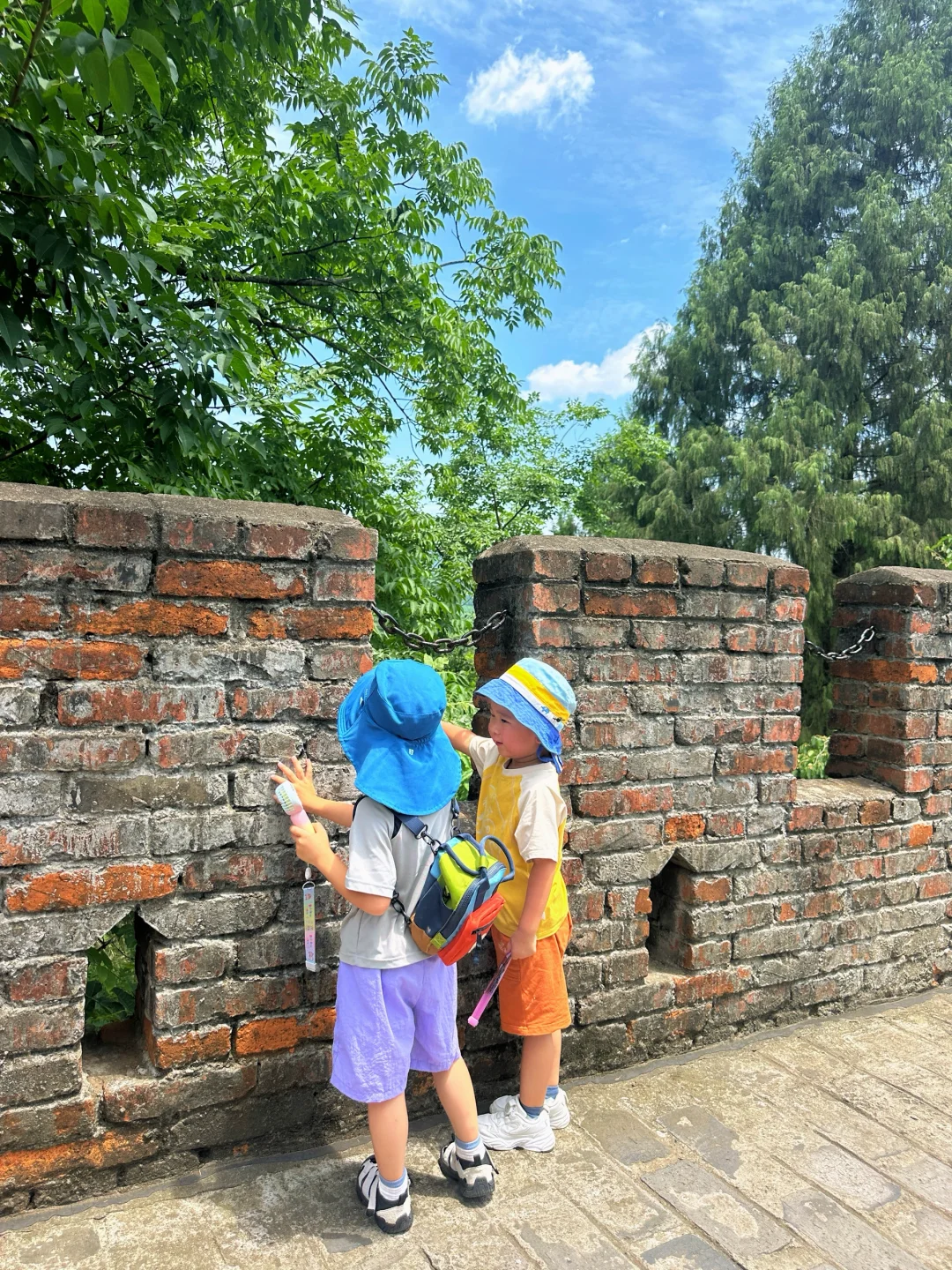 成都自己的长城!漂流🎢丛林过山车娃玩嗨了