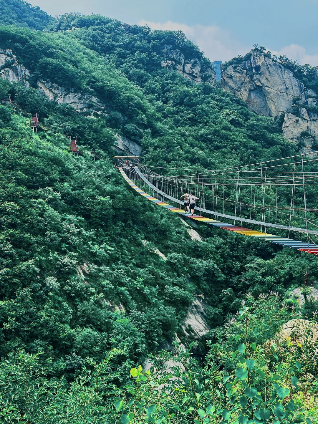 在北京怀柔爬自动挡山，云梦仙境—遛娃神山