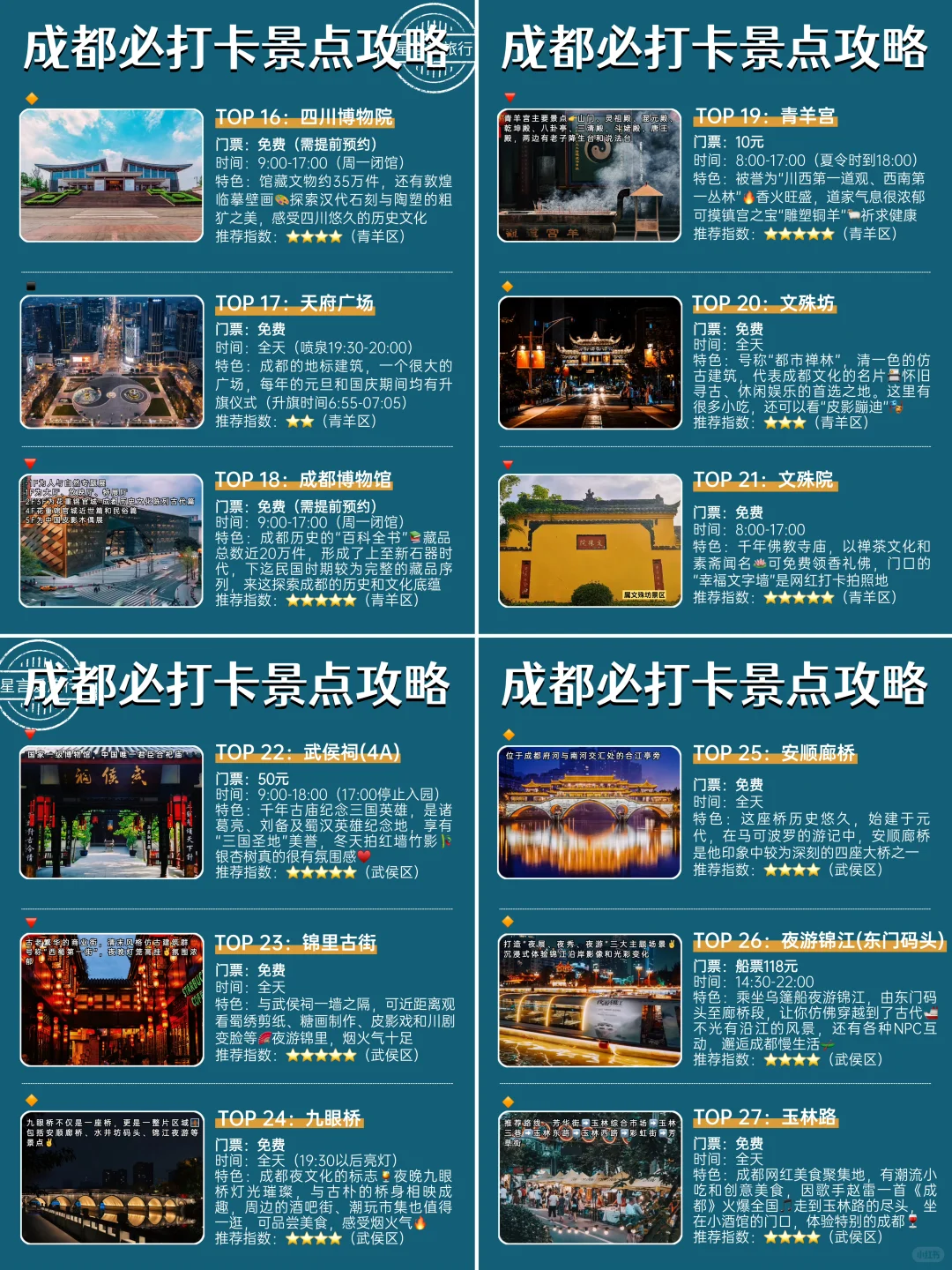 成都市必打卡景点介绍｜2025最新版🧐