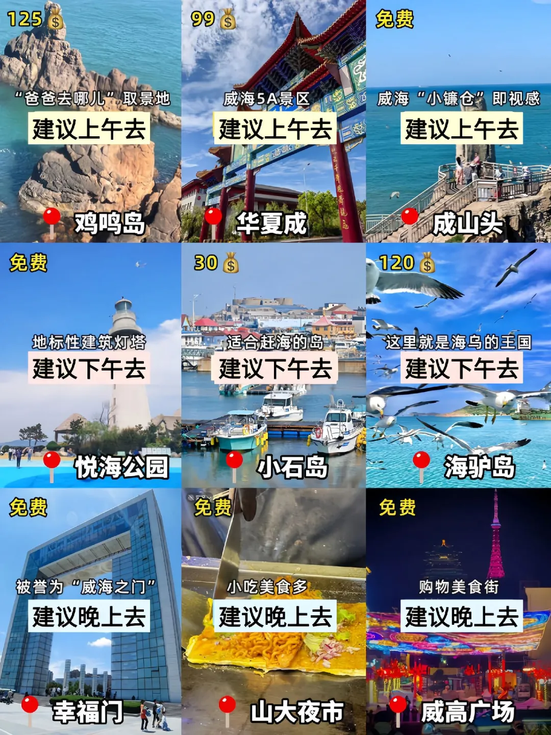 📍6.23威海已回,我的建议是