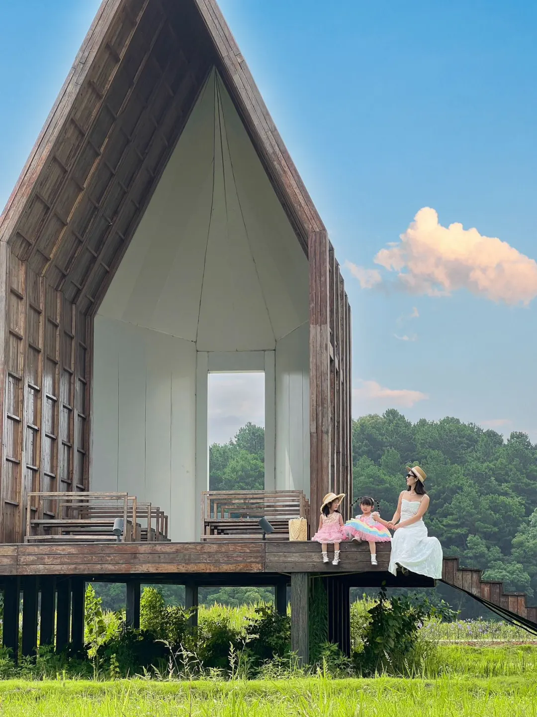 亲子暑假游｜自驾3h🚗闯进森林木屋童话王国