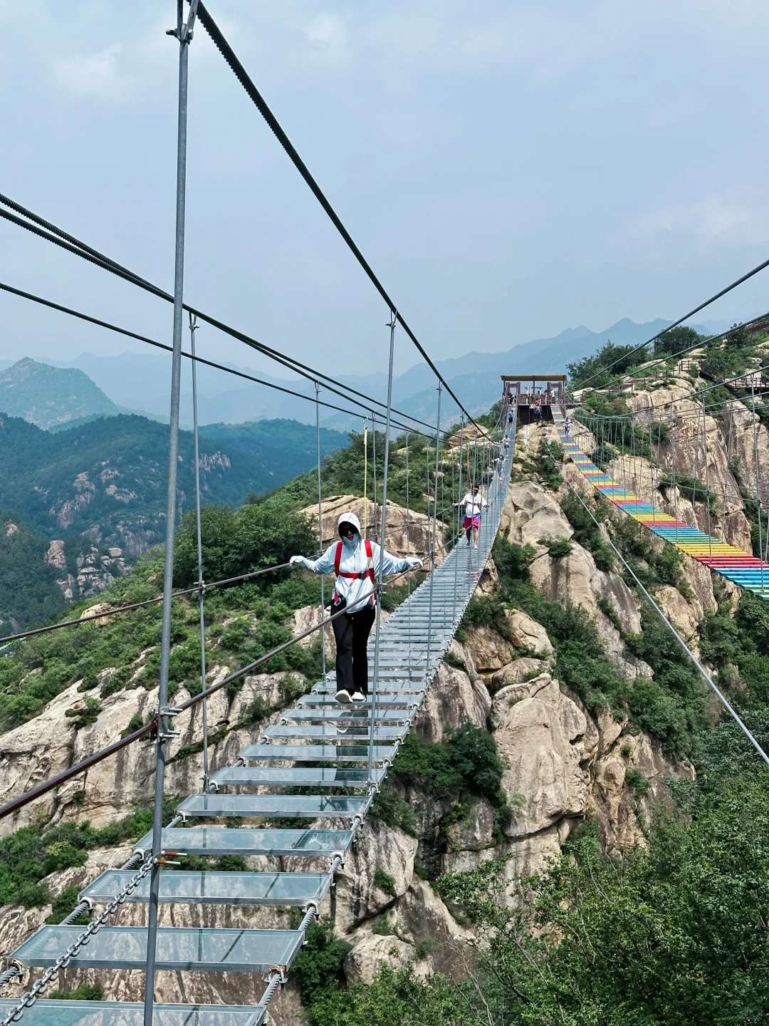 在北京怀柔爬自动挡山，云梦仙境—遛娃神山