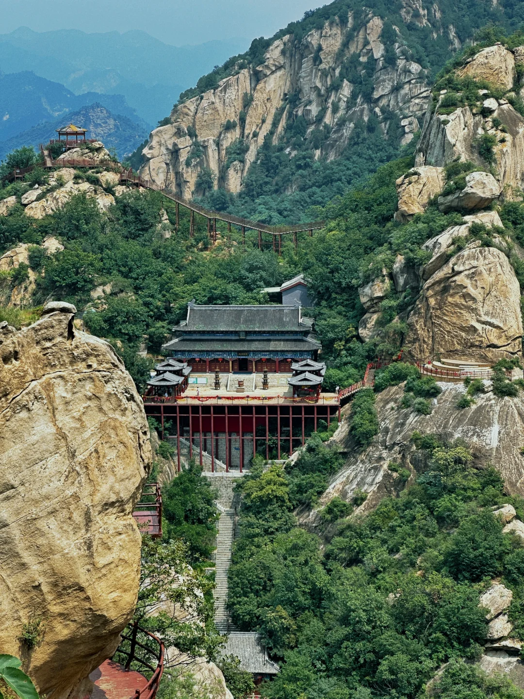 在北京怀柔爬自动挡山，云梦仙境—遛娃神山