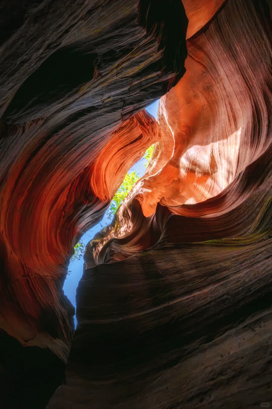 国内羚羊谷❗️为了这组照片我特意飞了趟陕西