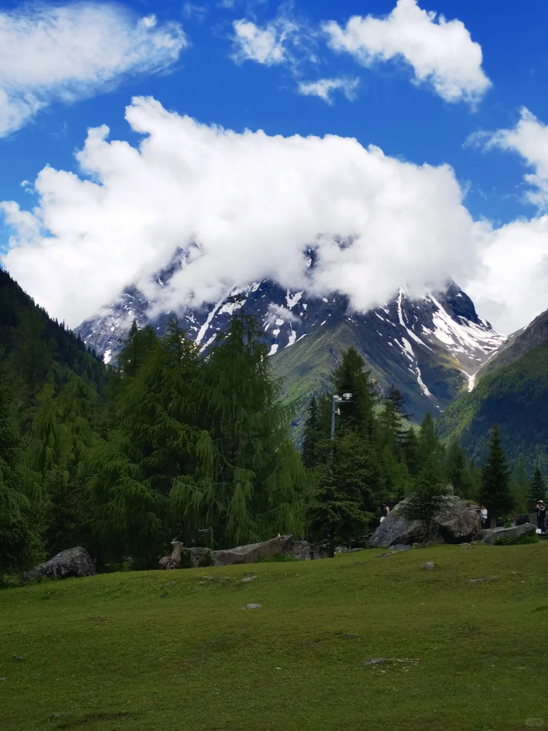 特种兵行程,四姑娘山一日游