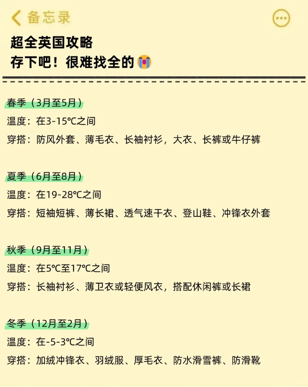 来英国旅游🇬🇧带上这份攻略吧