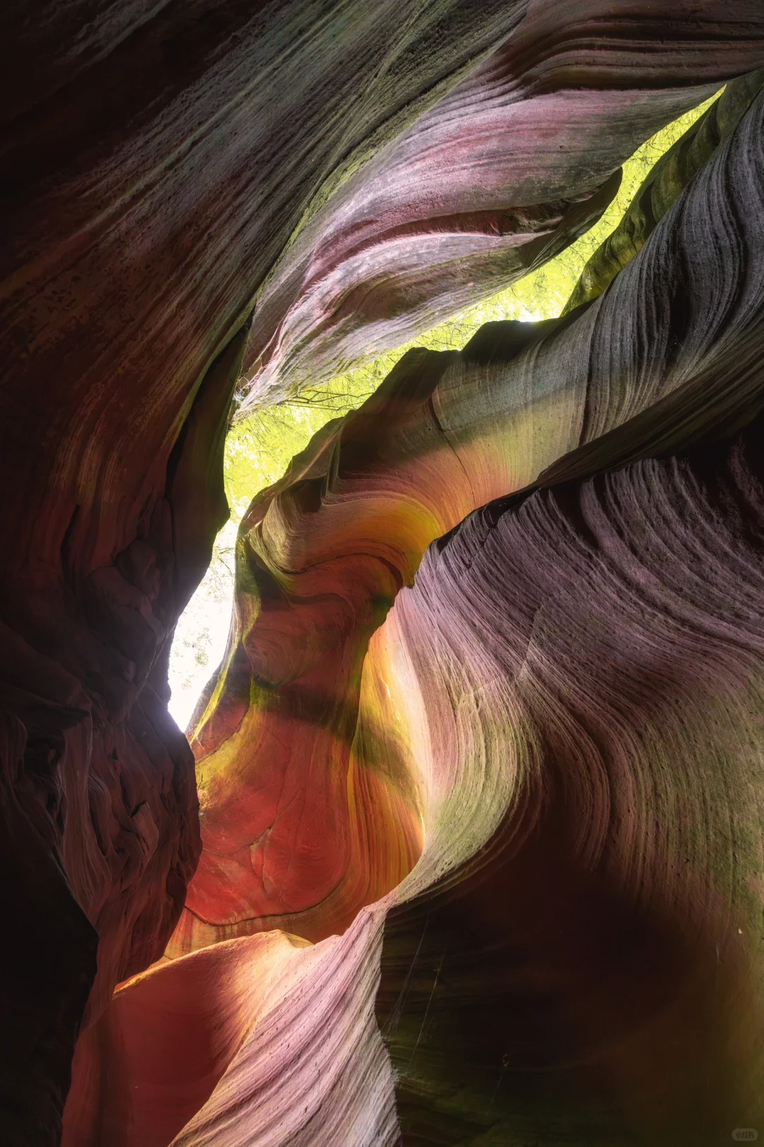 国内羚羊谷❗️为了这组照片我特意飞了趟陕西