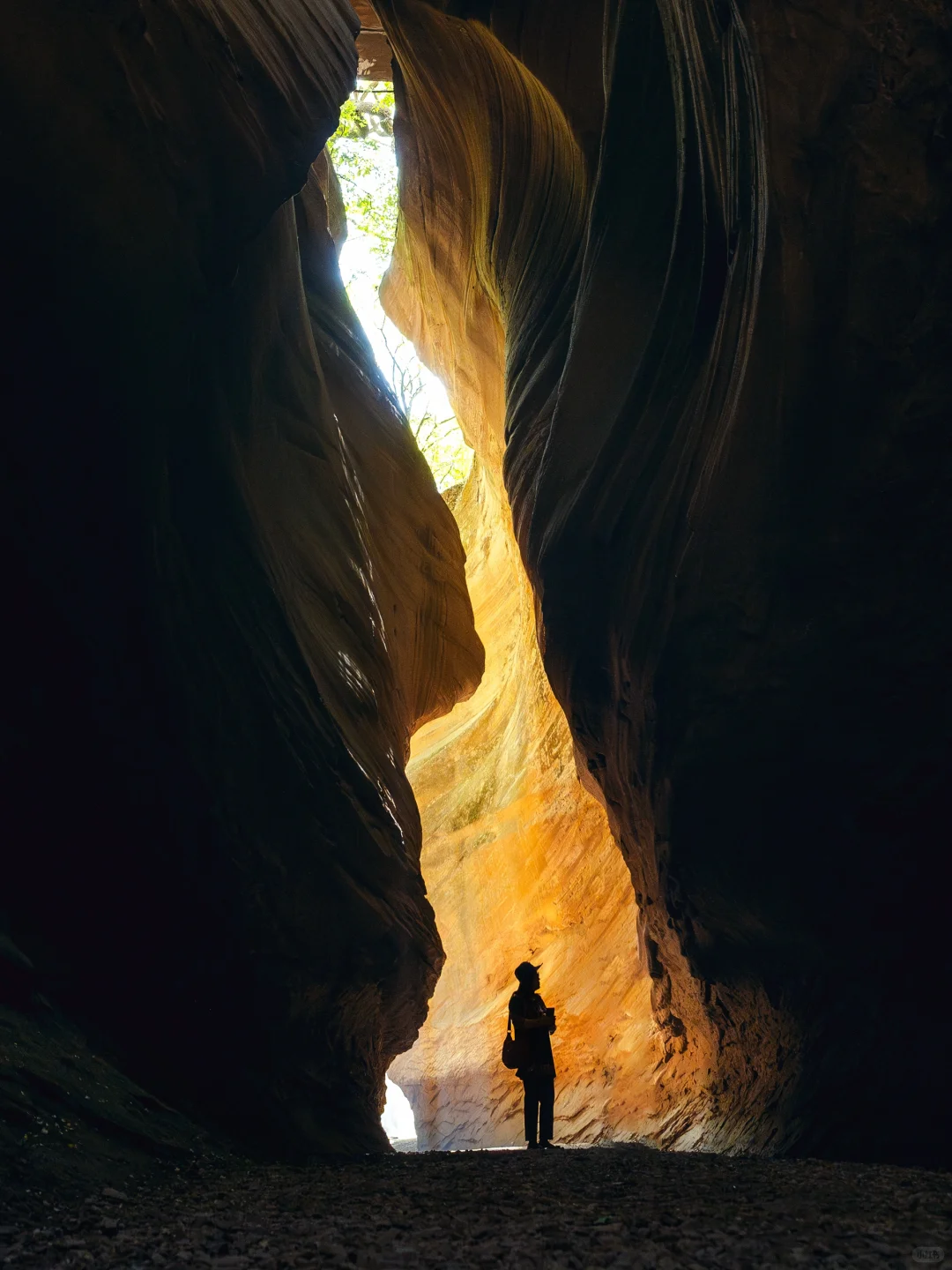 国内羚羊谷❗️为了这组照片我特意飞了趟陕西