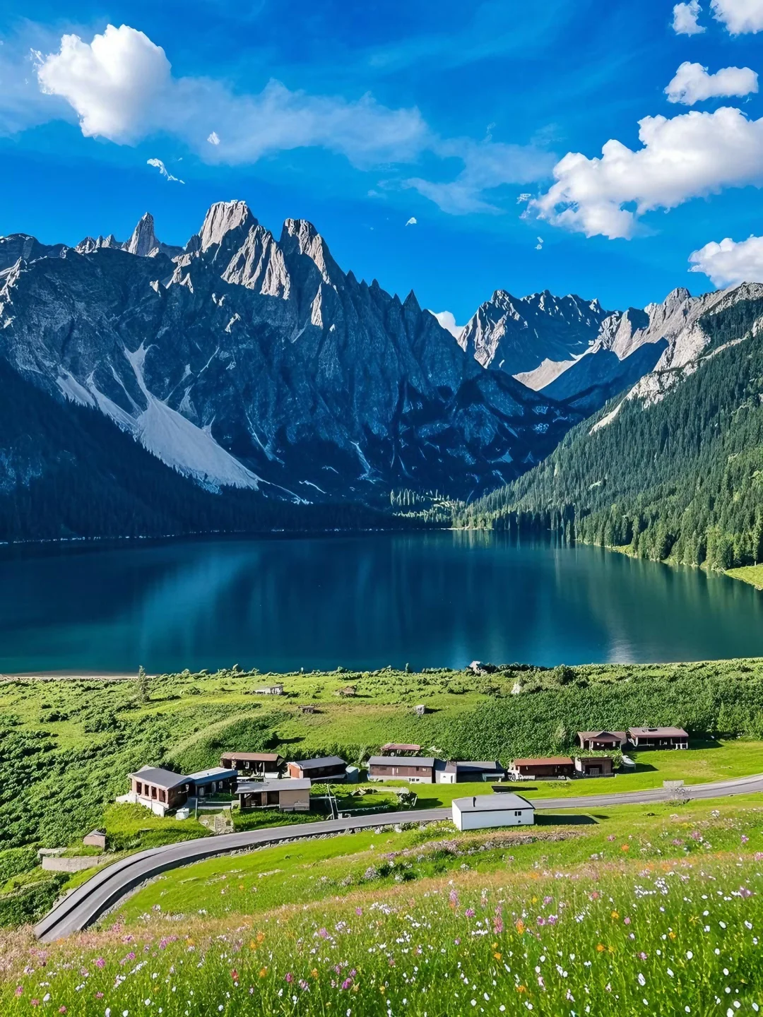 不在瑞士...7-8月的川西🏔️！！💐美到失语😭