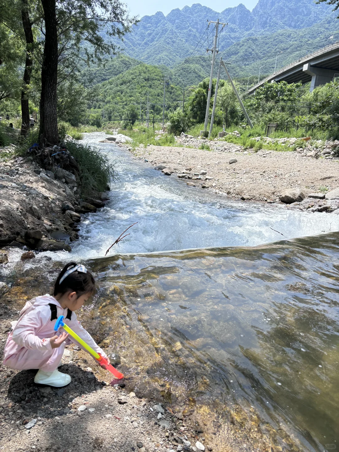 京北发现4处免费玩水地‼有定位➕超清凉😏
