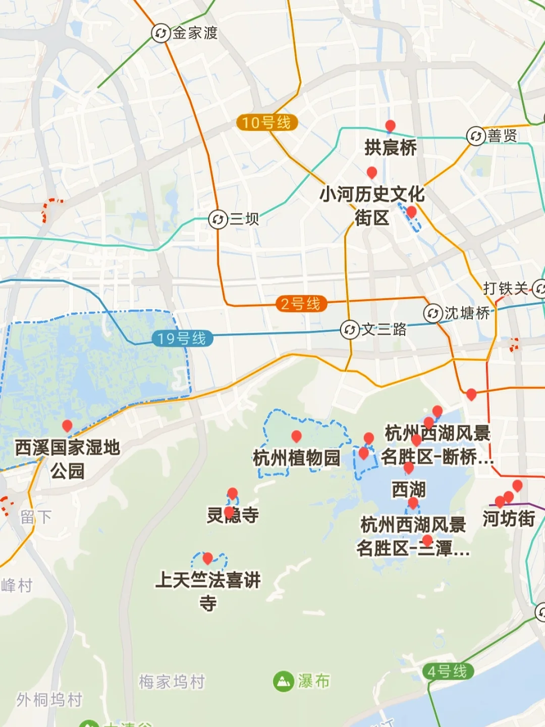 杭州两天一夜不绕路游玩攻略+避坑指南