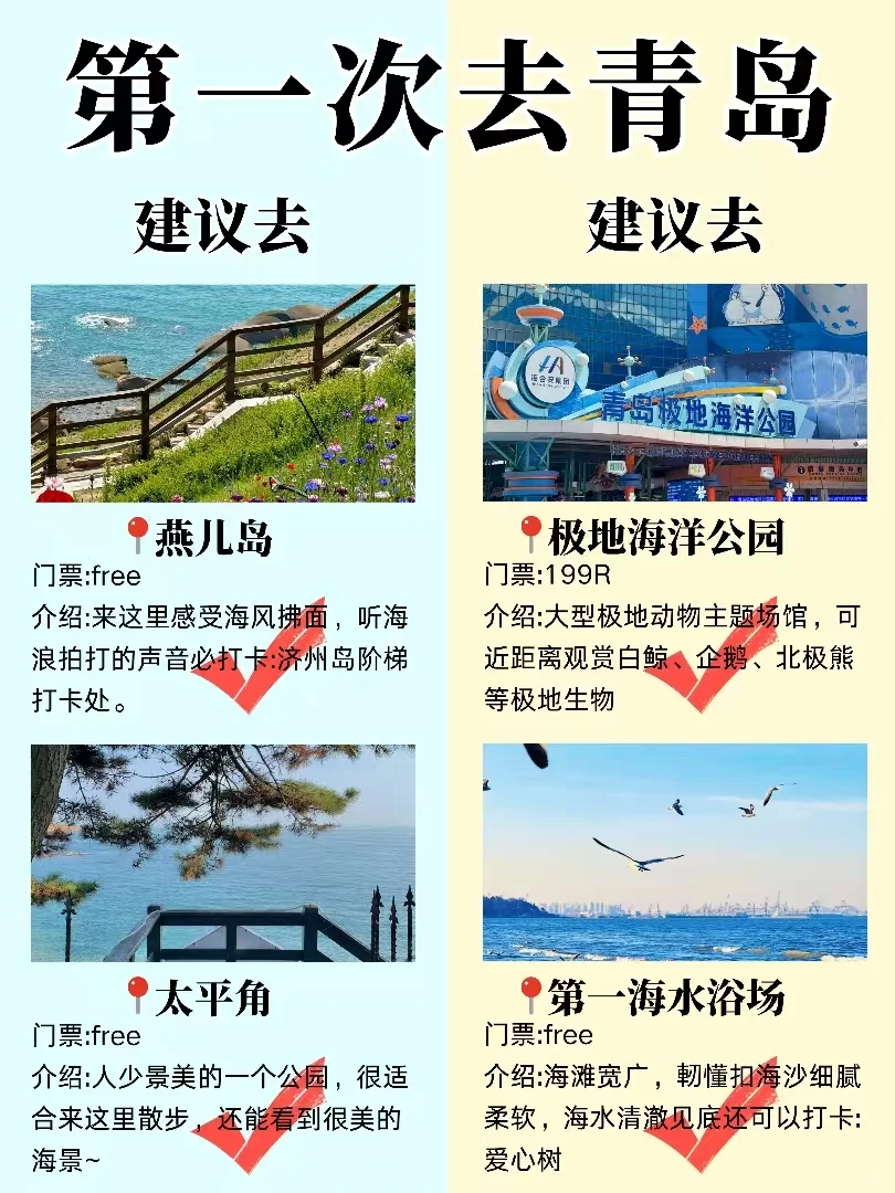 6~7月青岛景点的正确玩法来啦！！