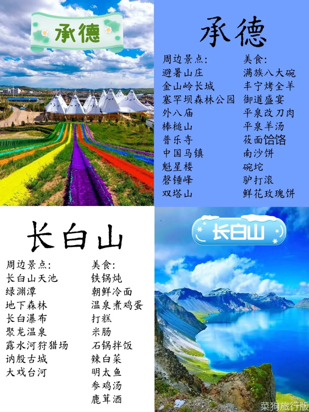 2025国内夏季旅游避暑地合集