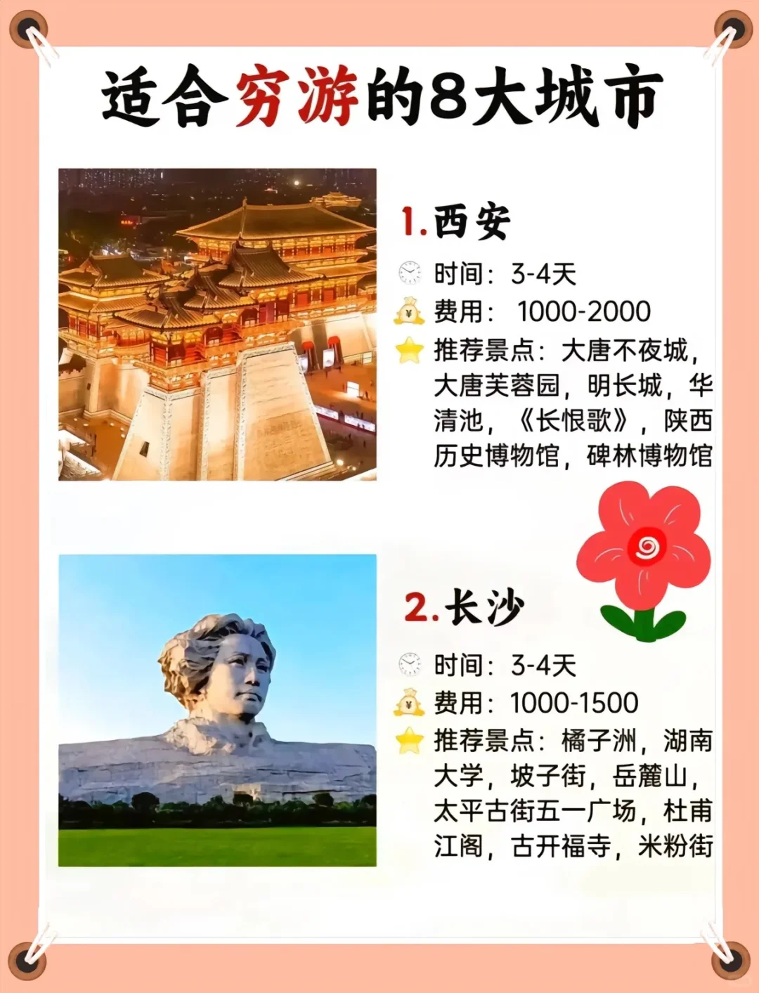 穷游攻略八大城市深度旅游省钱秘籍（精华）