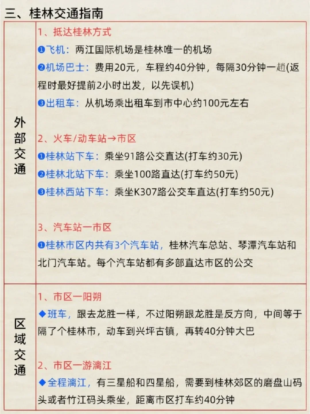 第一次去桂林旅游怎么玩❓不想被宰的必看