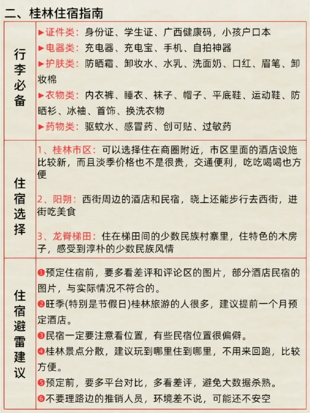 第一次去桂林旅游怎么玩❓不想被宰的必看