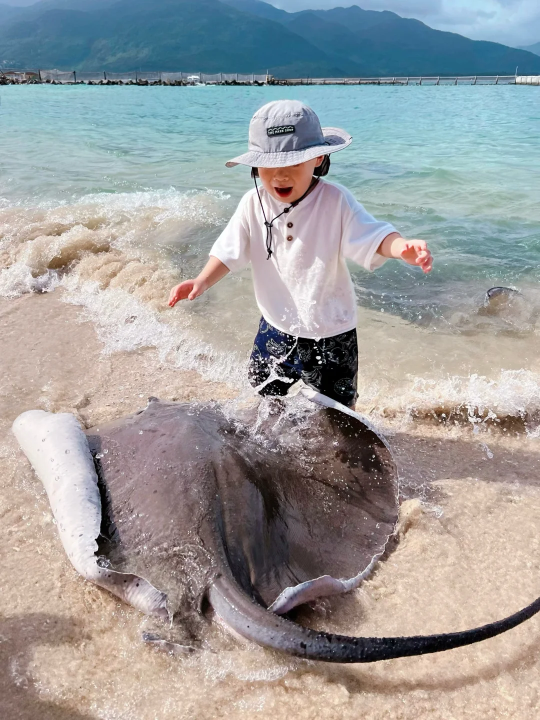 人生建议：带娃去陵水，一定要暑假去！！