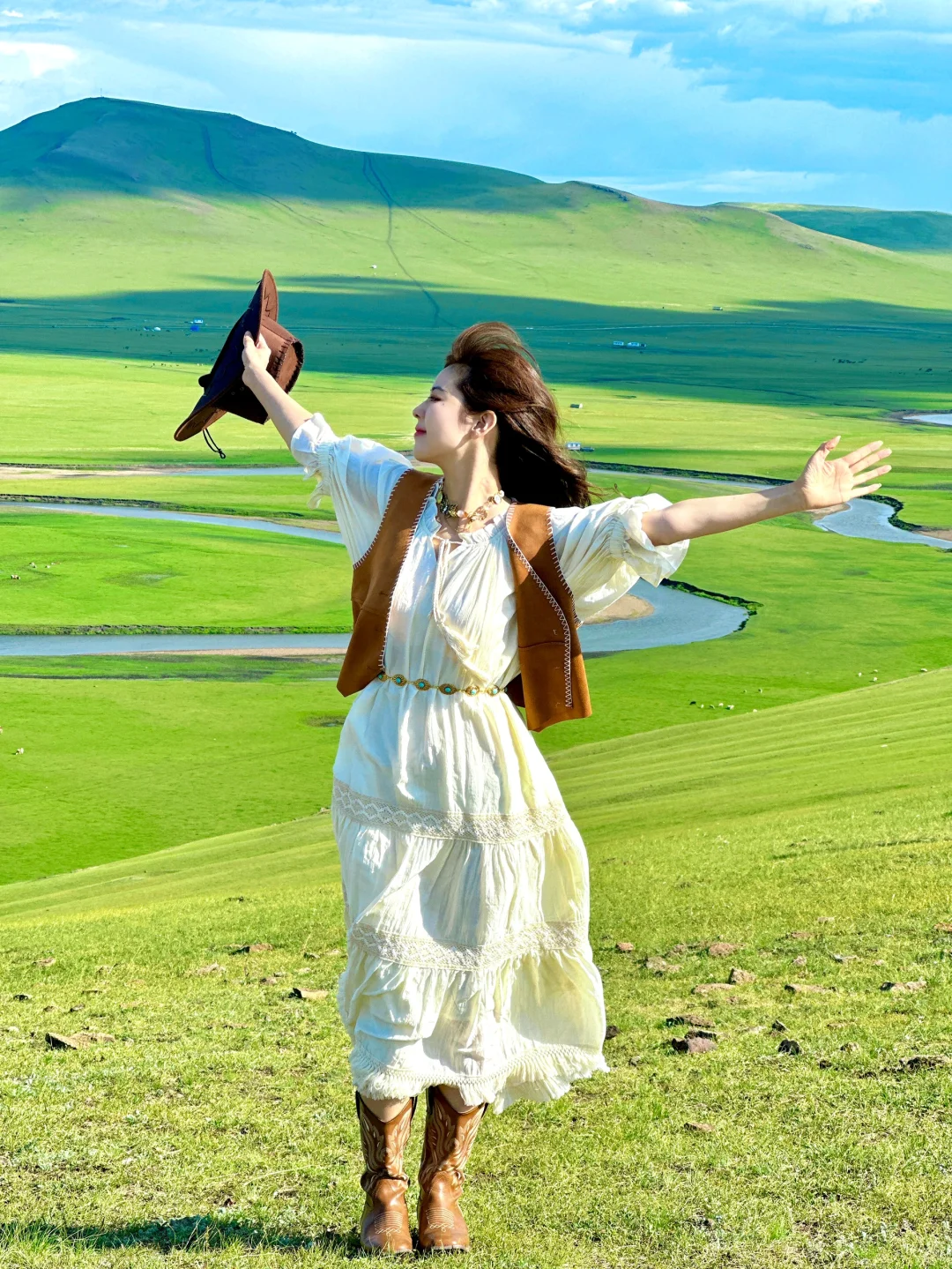 不回去了,我决定留在草原放🐑了…