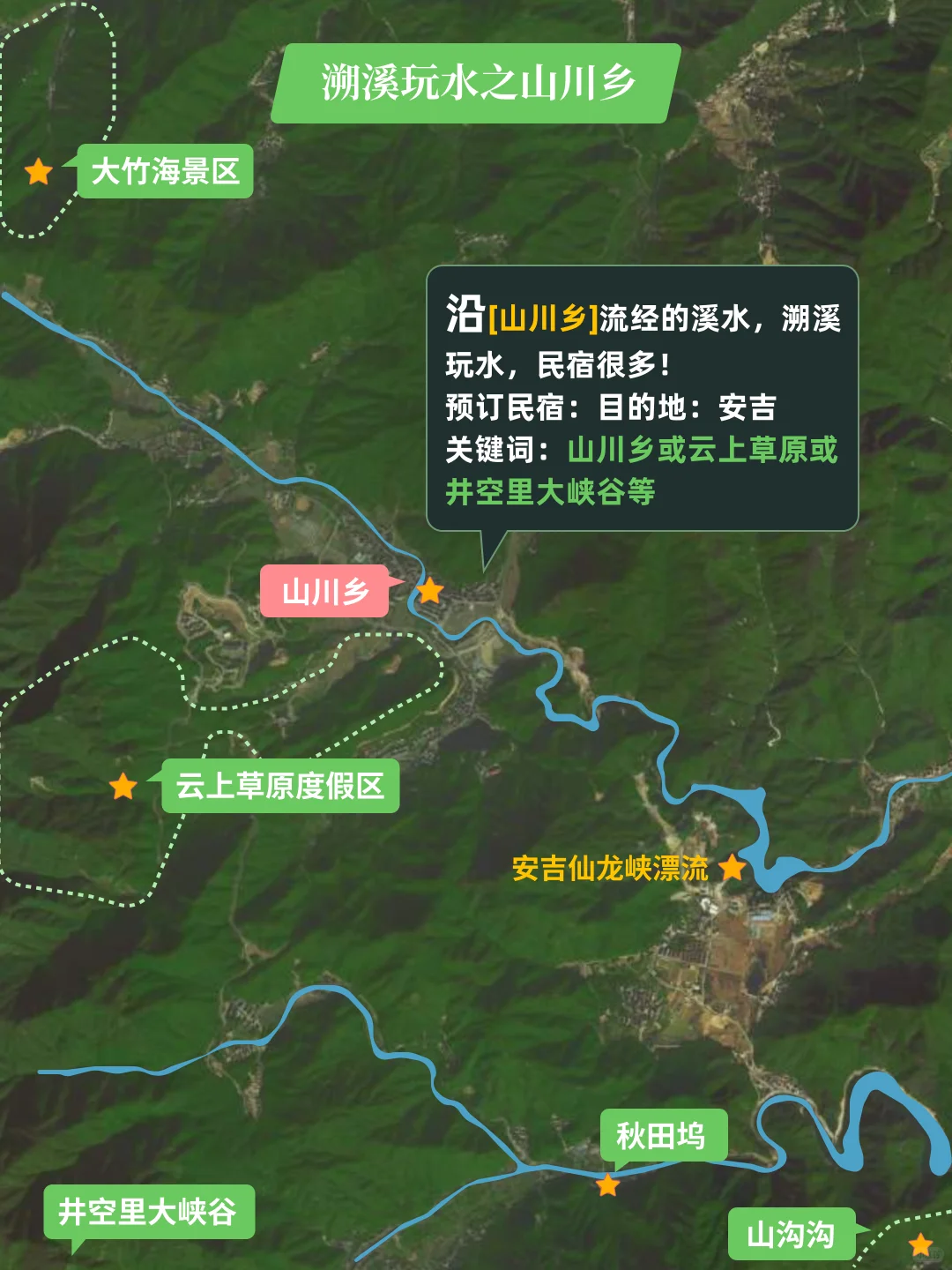 夏季最正确的打开方式--安吉溯溪玩水