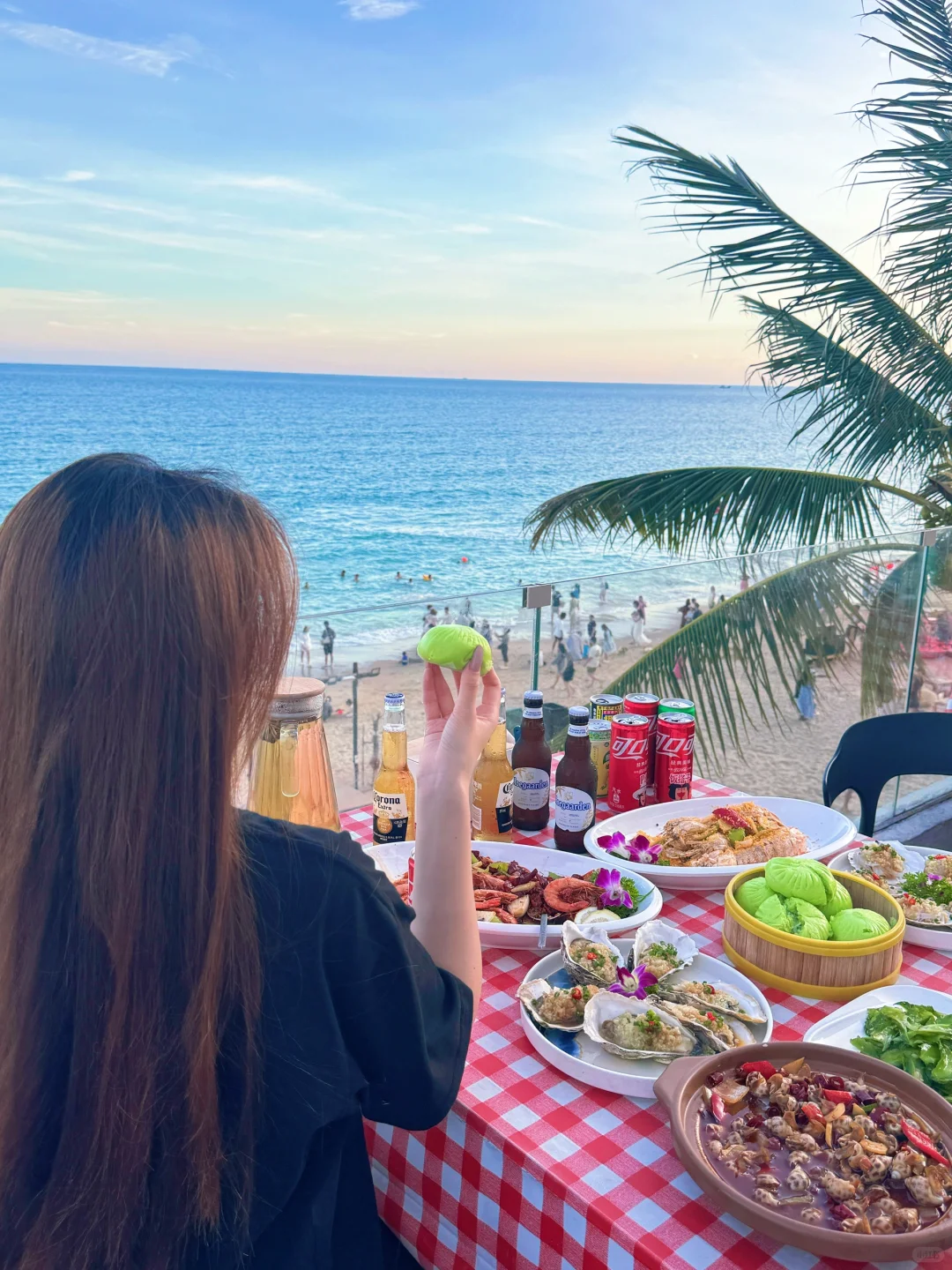 在三亚误入了蓝白童话小镇🌊！