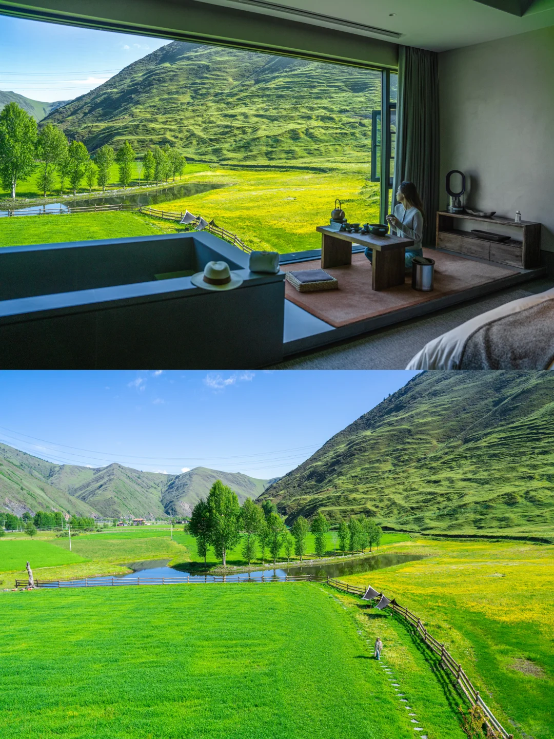 已经开始期待夏天的川西了！🍃～