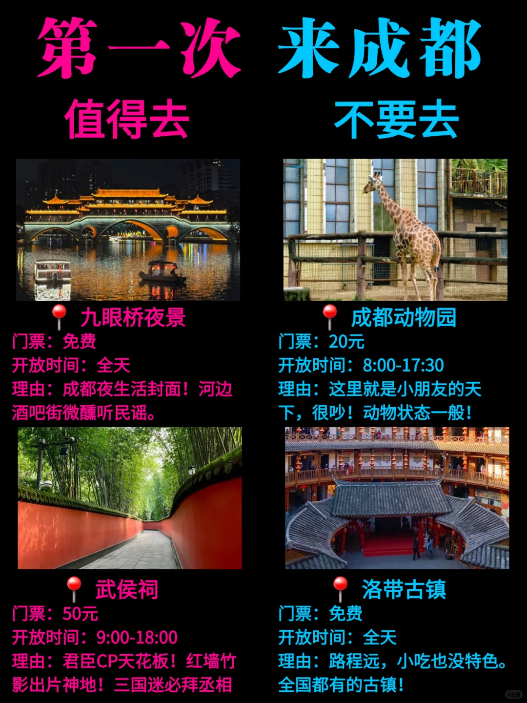 成都这些地方真没必要去…大概率踩坑