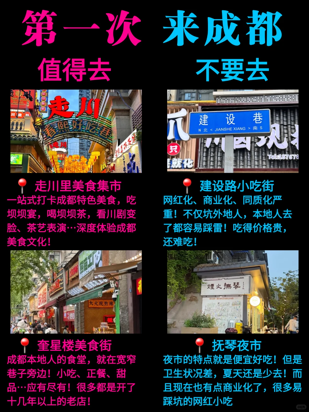 成都这些地方真没必要去…大概率踩坑