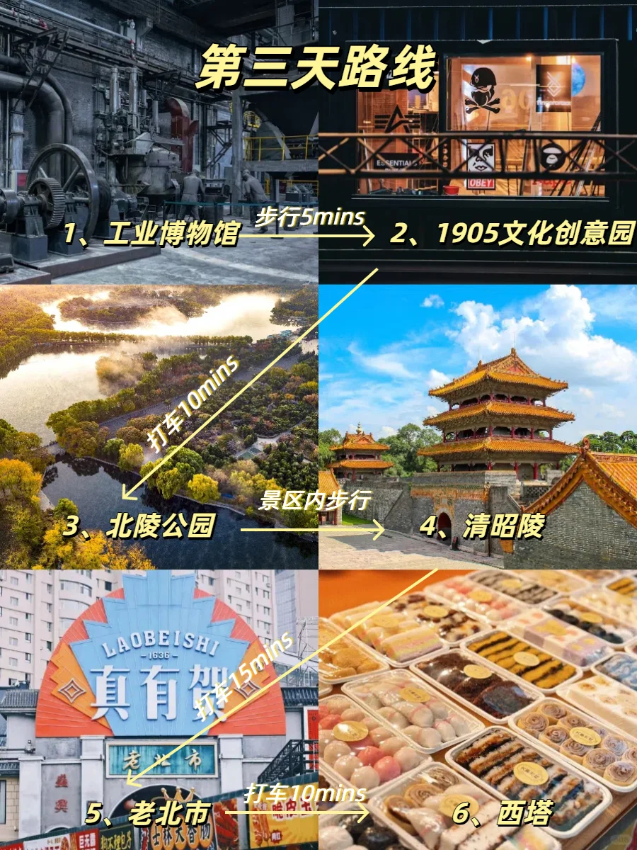沈阳3天2晚攻略|第①次来旅游必看