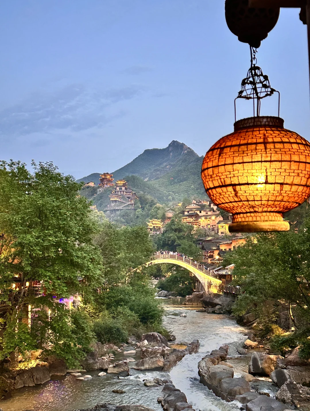 江西望仙谷｜蓝调时刻 悬崖上的仙侠世界🧚🏻