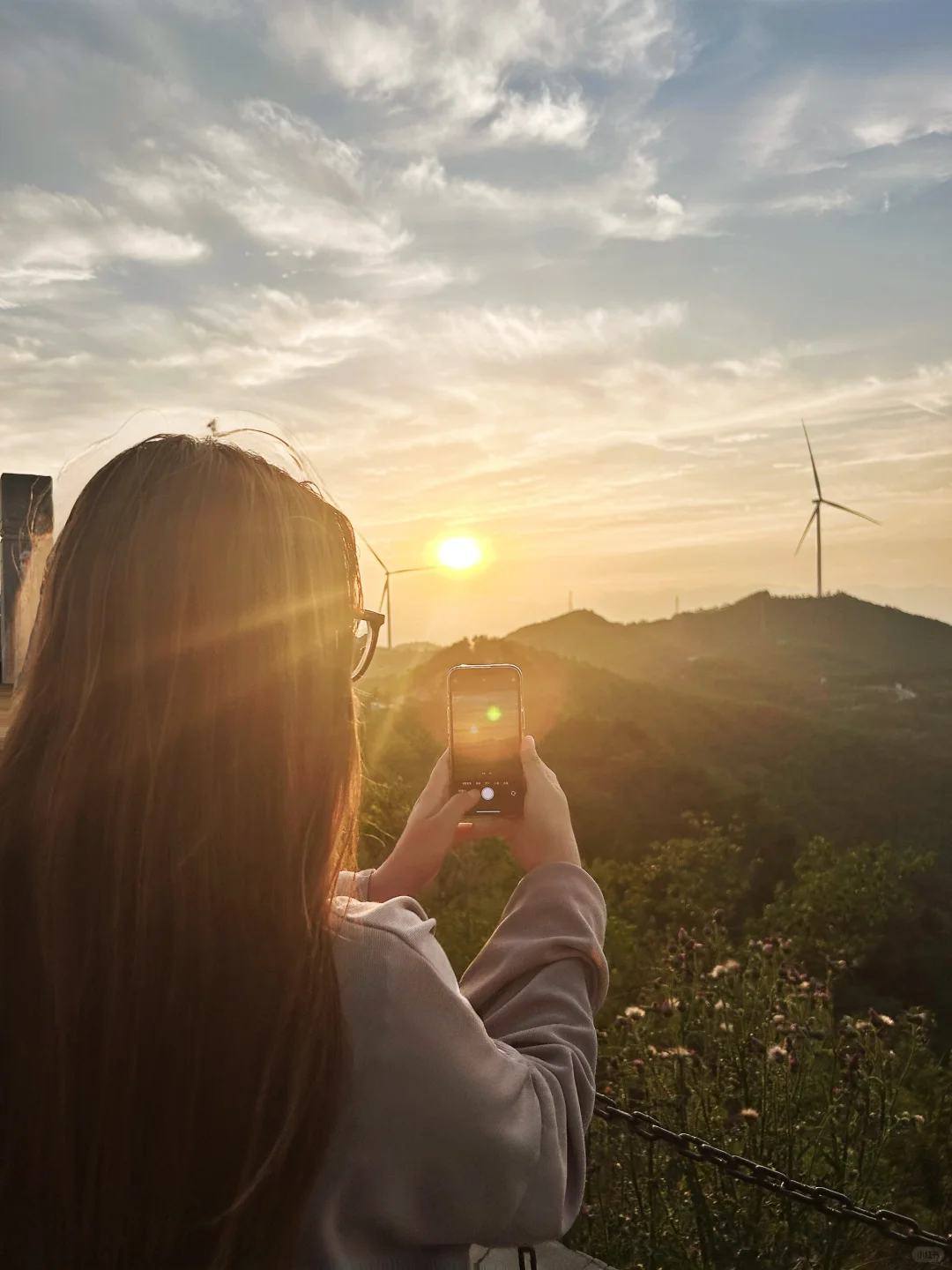 邯郸日落最佳观赏位！