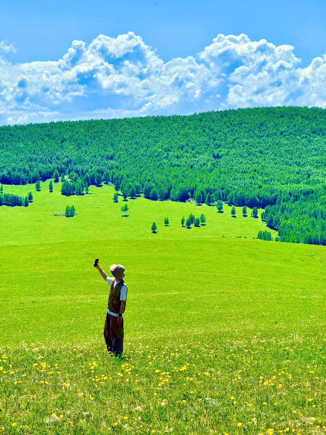 跟朋友去了趟内蒙古，真的可以媲美新西兰了…