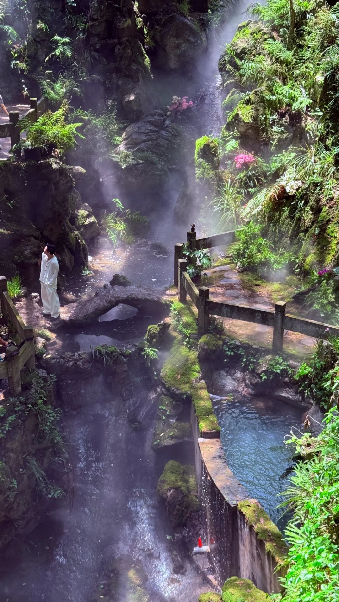 杭州避暑胜地「仙桥洞」绿野仙踪+ 丁达尔效应