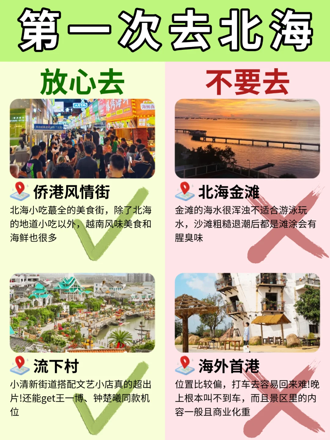 北海懒人版旅游攻略做好啦～主打省心省力