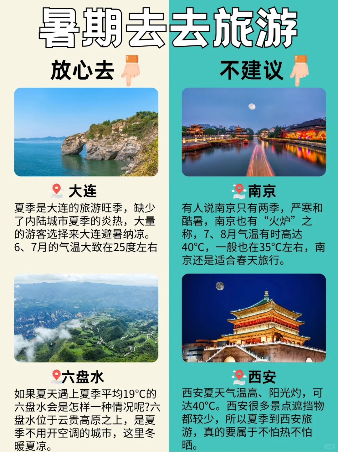 🔥暑假旅游红黑榜！这🔟个地方打死别去！