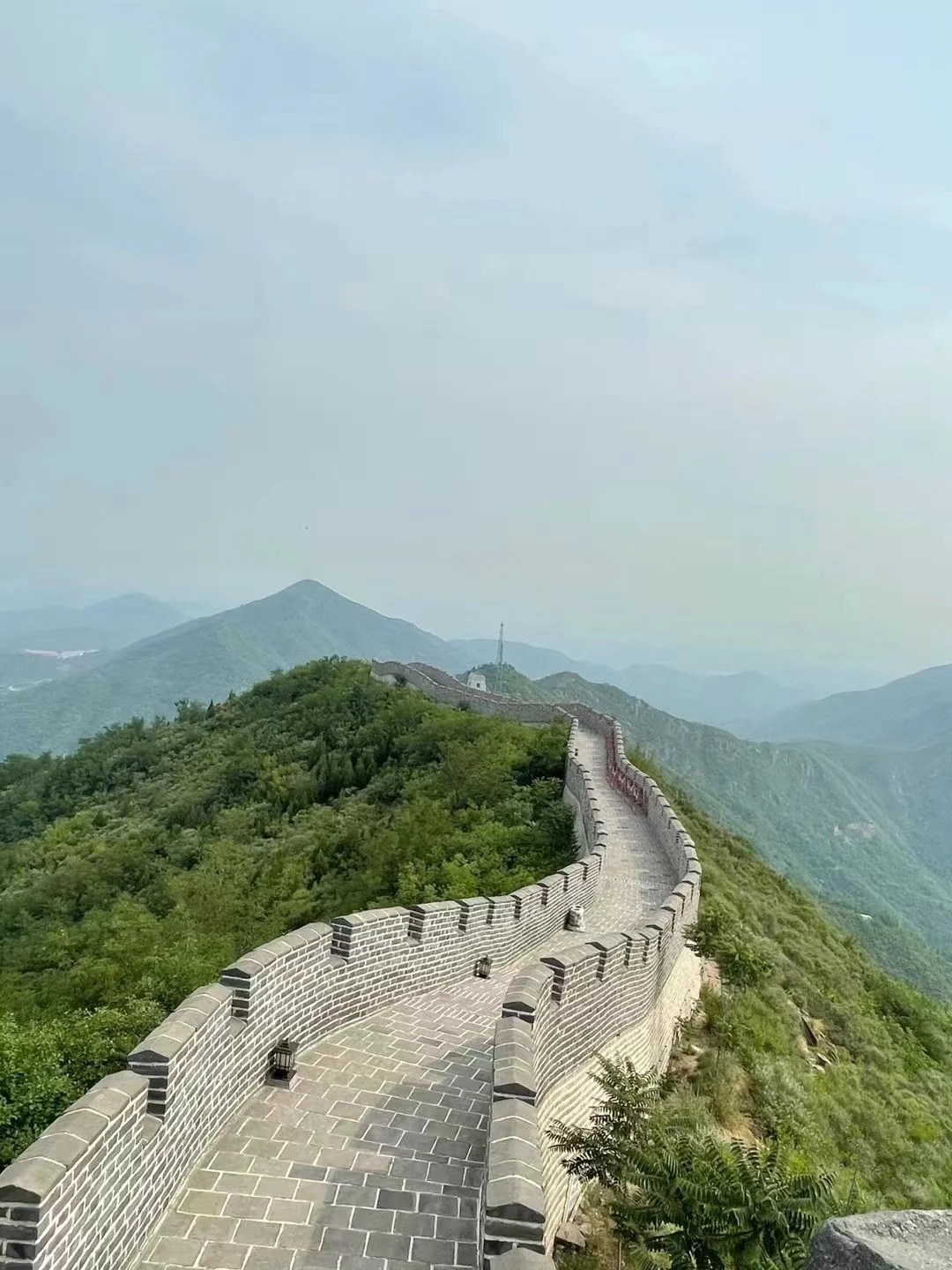 看到长城就会有力量！