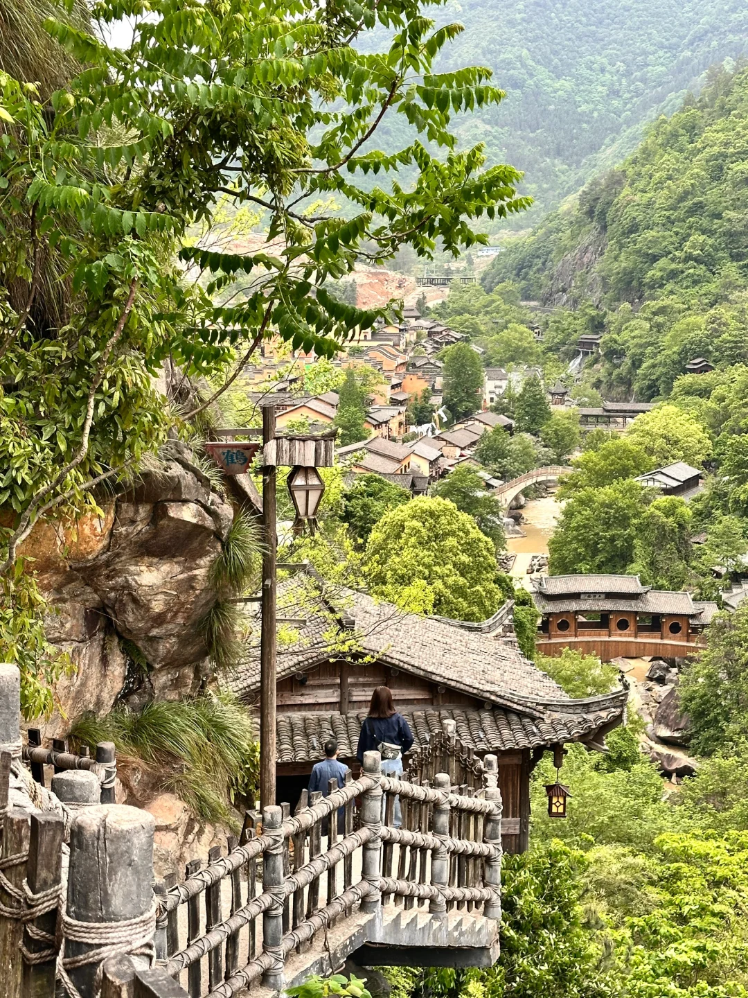 江西望仙谷｜蓝调时刻 悬崖上的仙侠世界🧚🏻