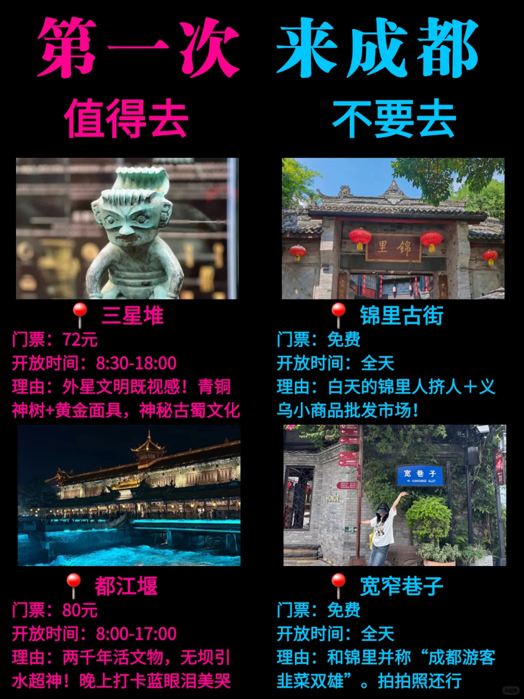 成都这些地方真没必要去…大概率踩坑