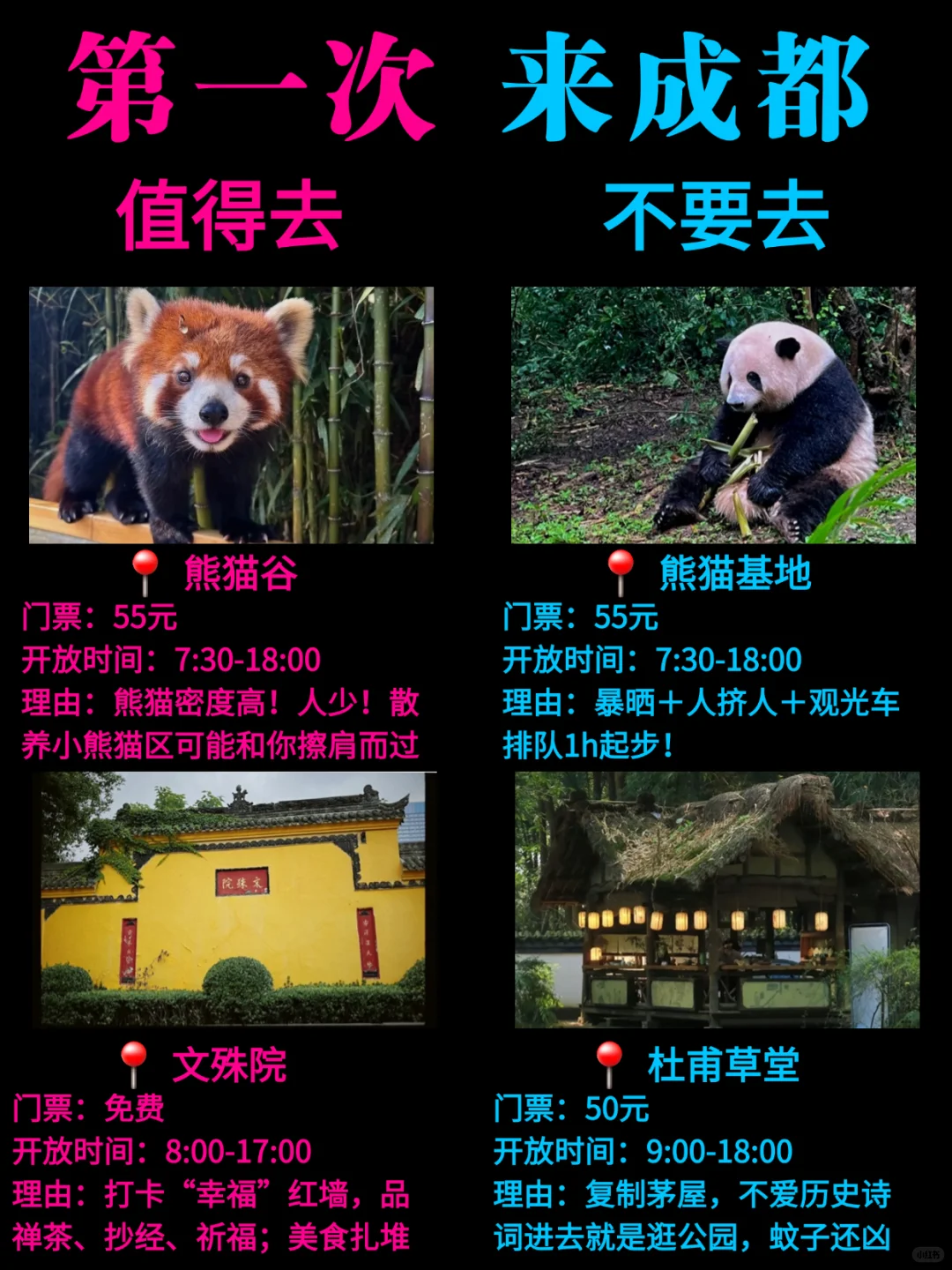 成都这些地方真没必要去…大概率踩坑